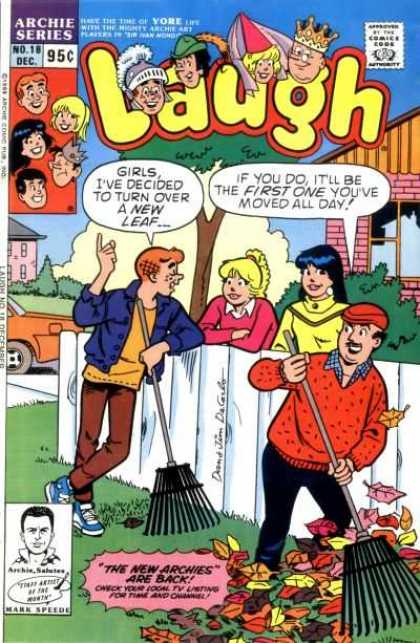 Laugh 18 - Archies Series - Betty - Veronica - Archie - Jughead