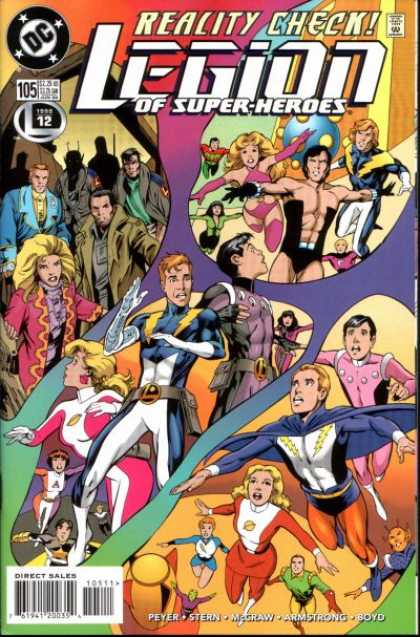 Legion of Super-Heroes (1989) 105 - Reality Check - Peyer - Stern - Boyd - Armstrong - Alan Davis