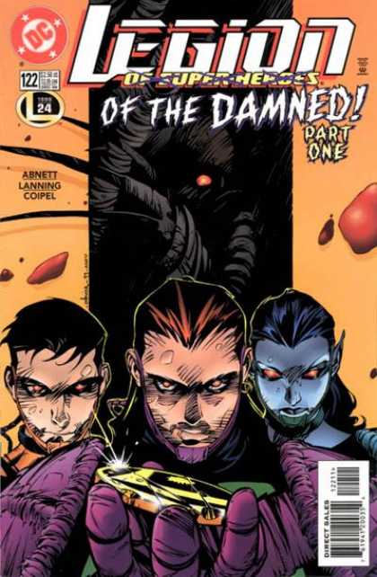 Legion of Super-Heroes (1989) 122 - Damned - Part One - Trio - Evil - Supernatural