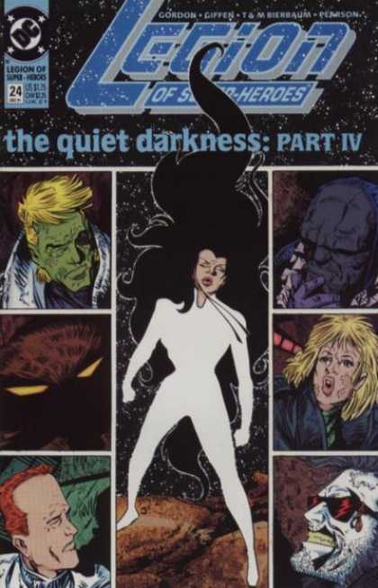 Legion of Super-Heroes (1989) 24 - Darkness - Space - 7 - Aliens - Women - Keith Giffen