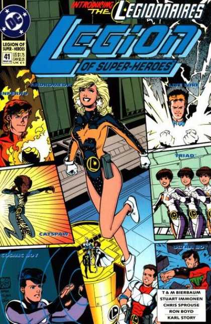 Legion of Super-Heroes (1989) 41 - Dc Comics - Superman - Super Heroes - Alliance - Andromeda - Chris Sprouse