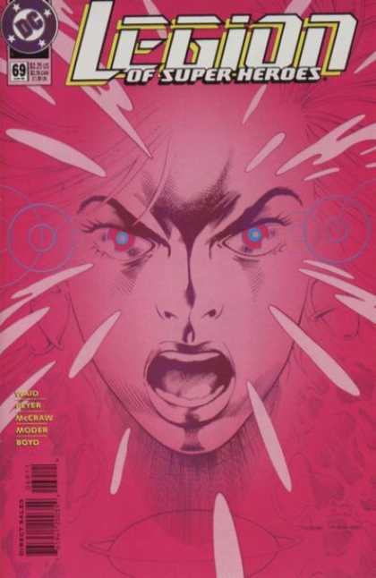 Legion of Super-Heroes (1989) 69 - Dc - 225 Us - Taio - Mccraw - Direct Sales - Alan Davis