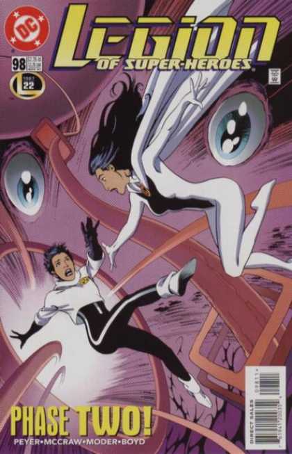 Legion of Super-Heroes (1989) 98 - Dc - Costumes - Resquing - Superwoman - Phase Two - Alan Davis