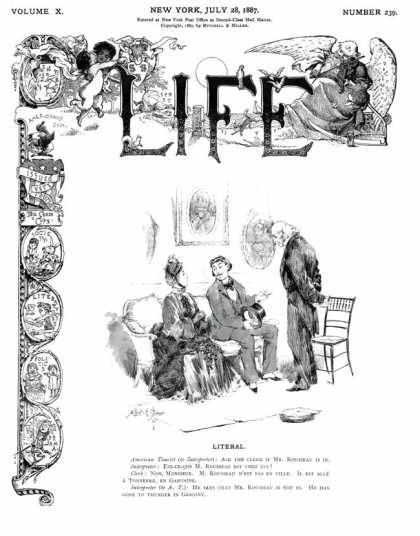 Life (Humor Magazine) - 1887-07-28