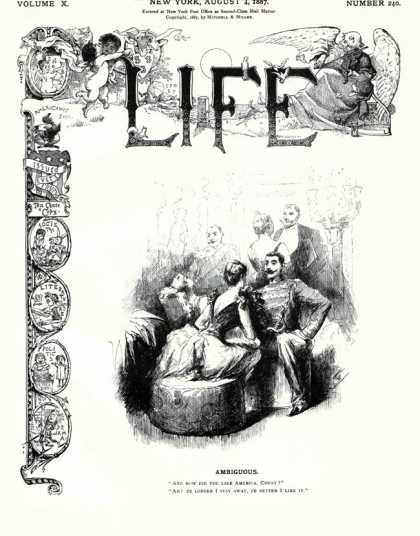 Life (Humor Magazine) - 1887-08-04