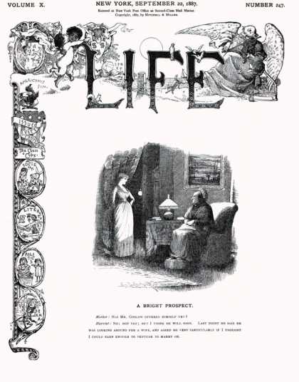 Life (Humor Magazine) - 1887-09-22