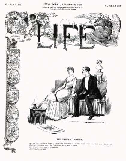 Life (Humor Magazine) - 1887-01-20