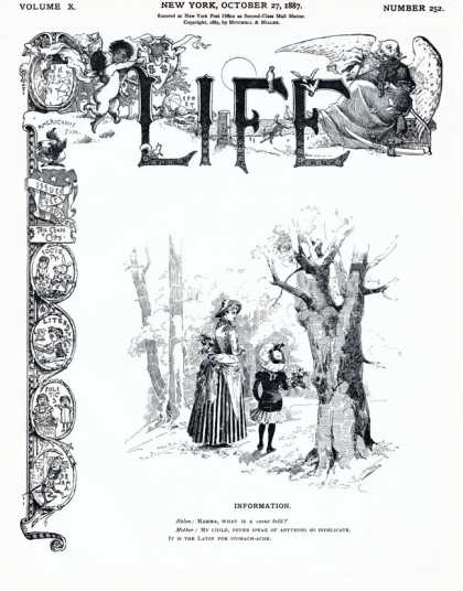 Life (Humor Magazine) - 1887-10-27
