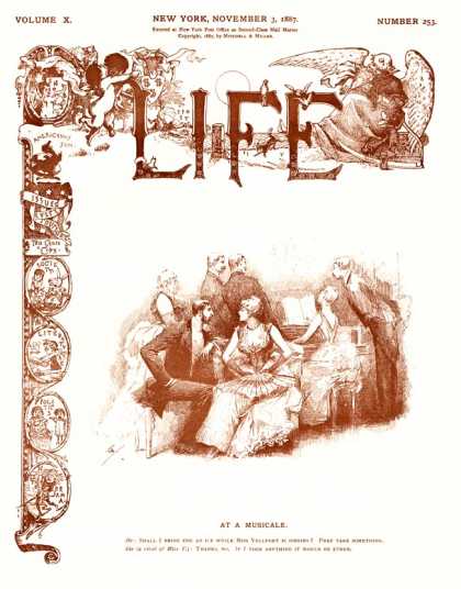 Life (Humor Magazine) - 1887-11-03