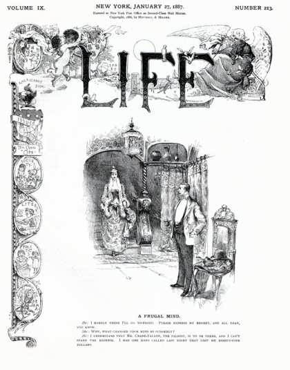 Life (Humor Magazine) - 1887-01-27
