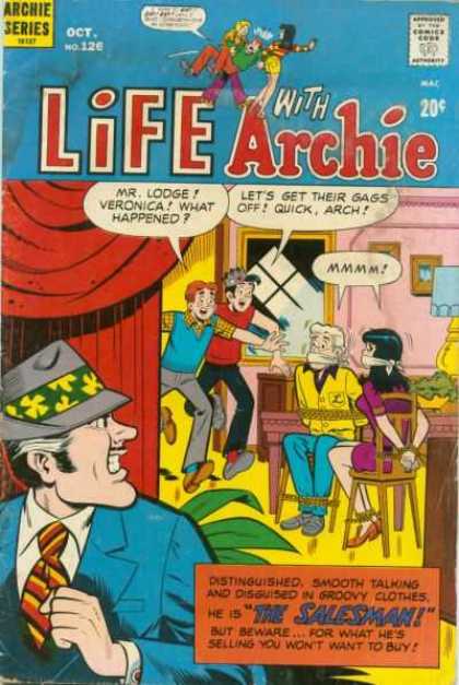 Life With Archie 126 - Veronica - Jug-head - Tied Up - Rescue - Mirror