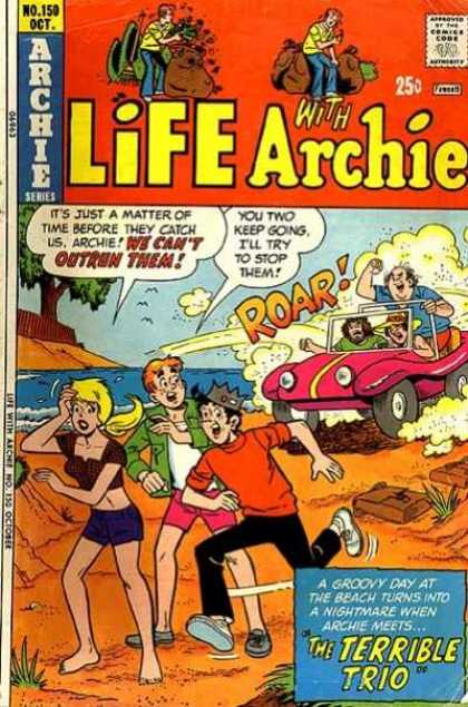Life With Archie 150 - Beach - Buggy - Jug-head - Crown - Water