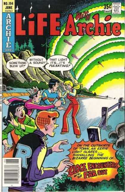 Life With Archie 194 - No194 June - Approved By The Comics Code Authority - Archie Series - Tree - Something Blew Up