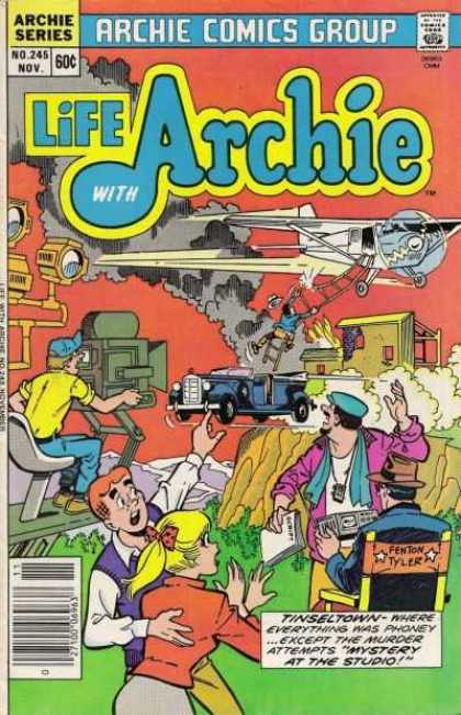 Approved By The Comics Code - Plane - Car - Fenton Tyler - Woman Life With Archie 245 - Approved By The Comics Code - Plane - Car - Fenton Tyler - Woman