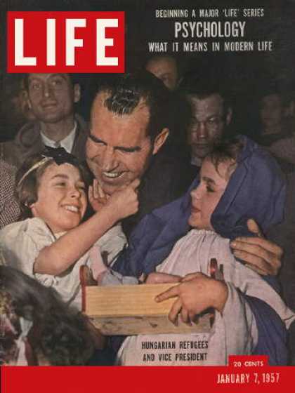 Life - Vice President Nixon in Austria
