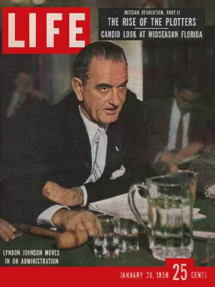 Life - Senator Lyndon Johnson