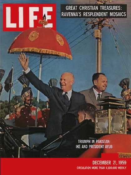 Life - Eisenhower in Pakistan