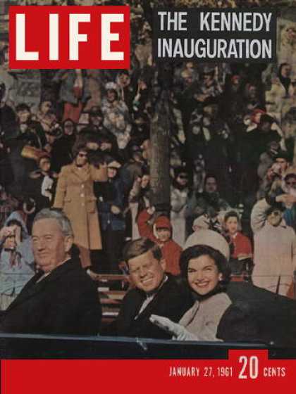 Life - John F. Kennedy inauguration