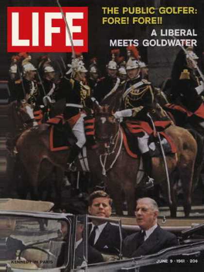 Life - John F. Kennedy in Paris