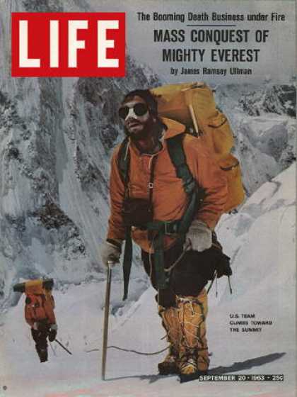 Life - U.S. team on Mt. Everest