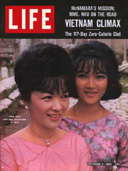 Life - Vietnam's Madame Nhu with daughter
