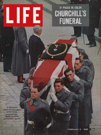 Life - Churchill's casket