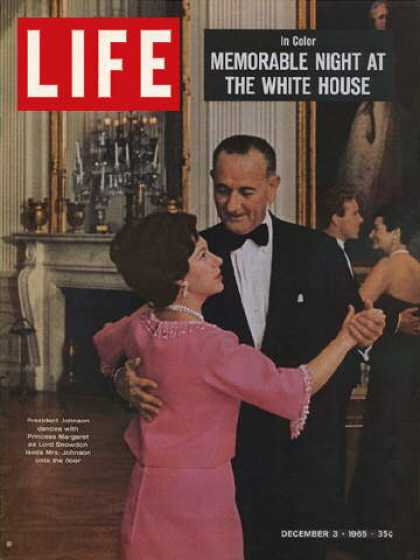 Life - President Johnson with Princess Margaret