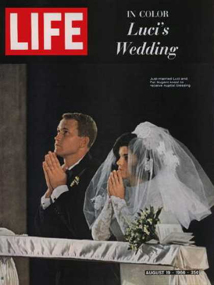 Life - Pat and Luci Nugent at their wedding