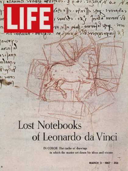 Life - Leonardo da Vinci sketch