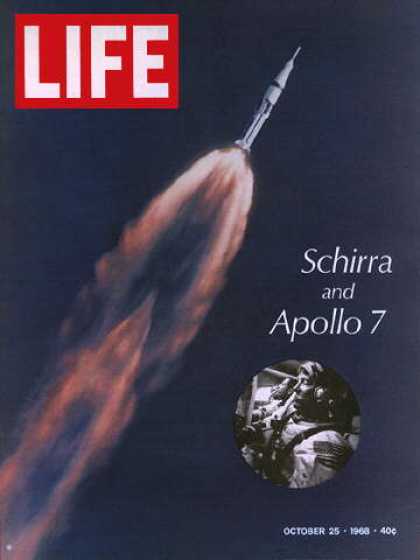 Life - Apollo 7 at take-off