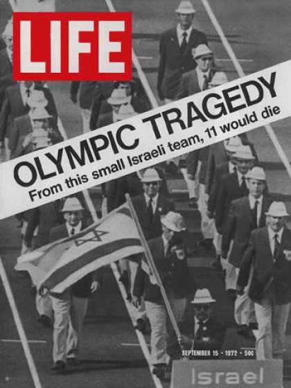 Life - Israeli olympic team before terrorist attack
