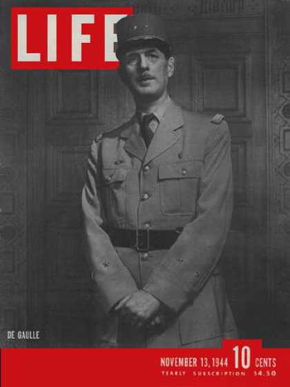 Life - General De Gaulle