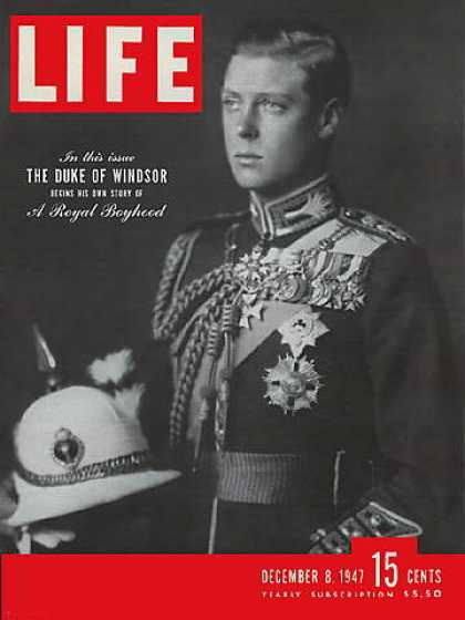 Life - Duke of Windsor