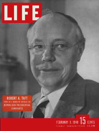 Life - Senator Robert Taft
