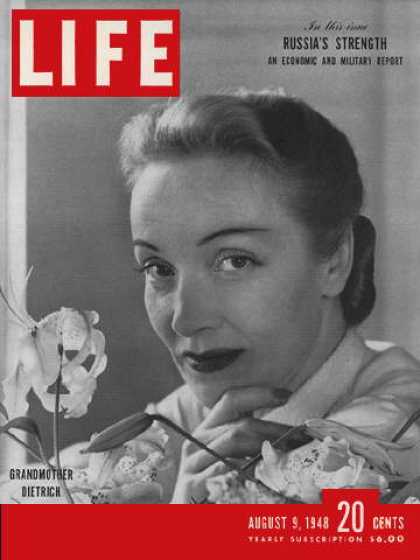 Life - Marlene Dietrich