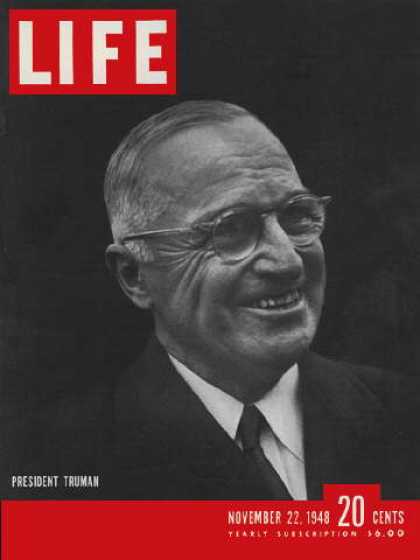 Life - Truman's victory