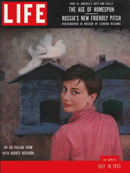 Life - Audrey Hepburn in Italy