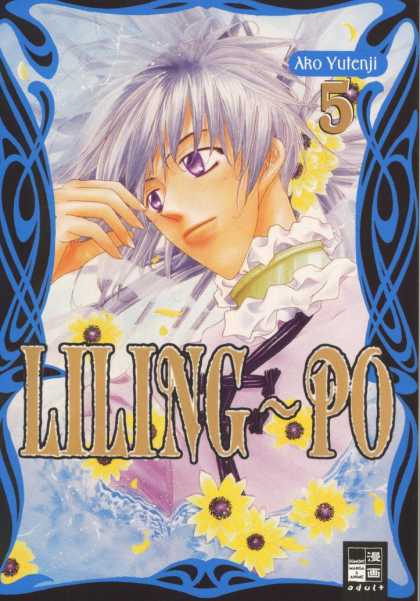 Liling-Po 5 - Ako Yutenji - Purple Eyes - Flowers - Purple Hair