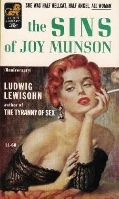 Lion Books - The Sins of Joy Munson (lion Library, Ll 60) - Ludwig Lewisohn