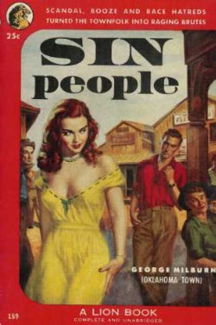 Lion Books - Sin People - George Milburn