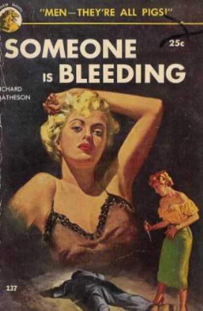 Lion Books - Someone Is Bleeding - Richard Matheson