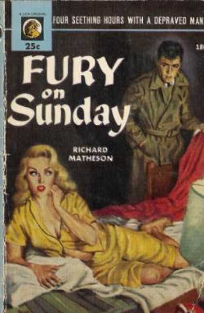 Lion Books - Fury On Sunday - Richard Matheson