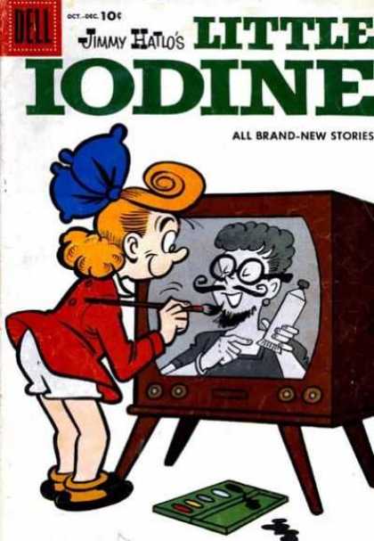 Little Iodine 38 - Dell - Jimmy Hatlos - All Brand-new Stories - Tvset - Paint