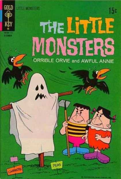 Little Monsters 15 - Ghost - Crows - Monsters - Sheet - Sticks