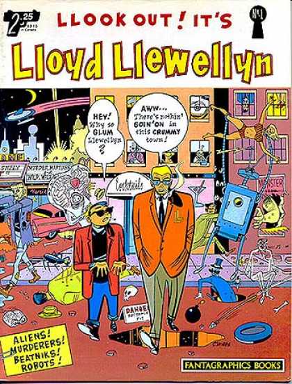 Lloyd Llewellyn 1 - Daniel Clowes