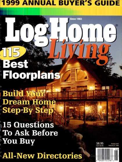 Log Home Living - 1983