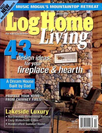 Log Home Living - October 2002