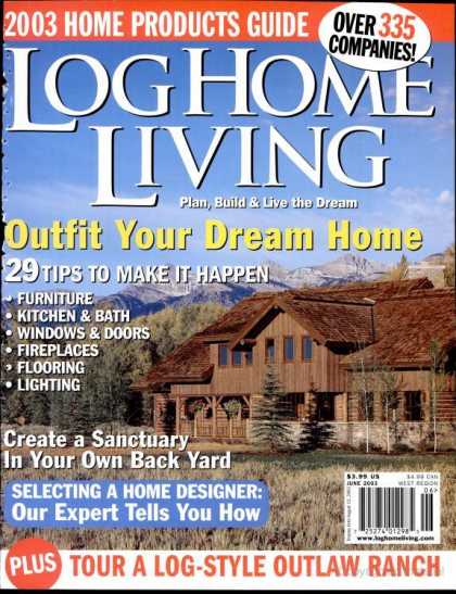Log Home Living - June 2003