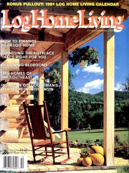 Log Home Living - October 1990