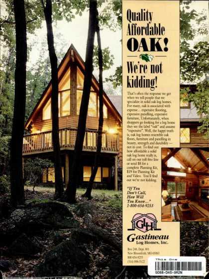 Log Home Living - December 1991